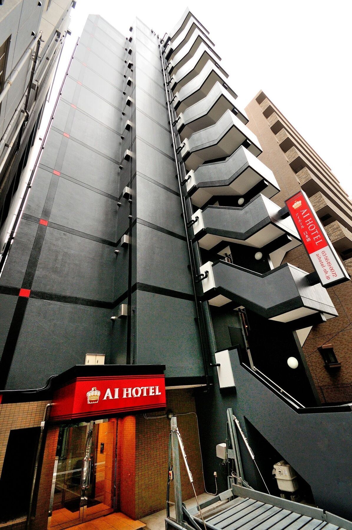 Ai Hotel Nihonbashi Tokio Exterior foto